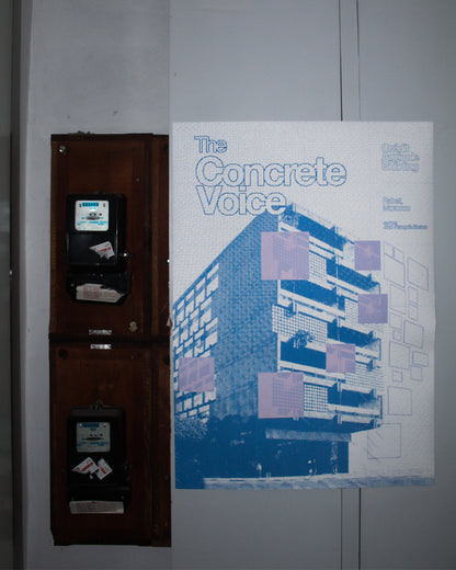 MODERNIST BANK BUILDING POSTER