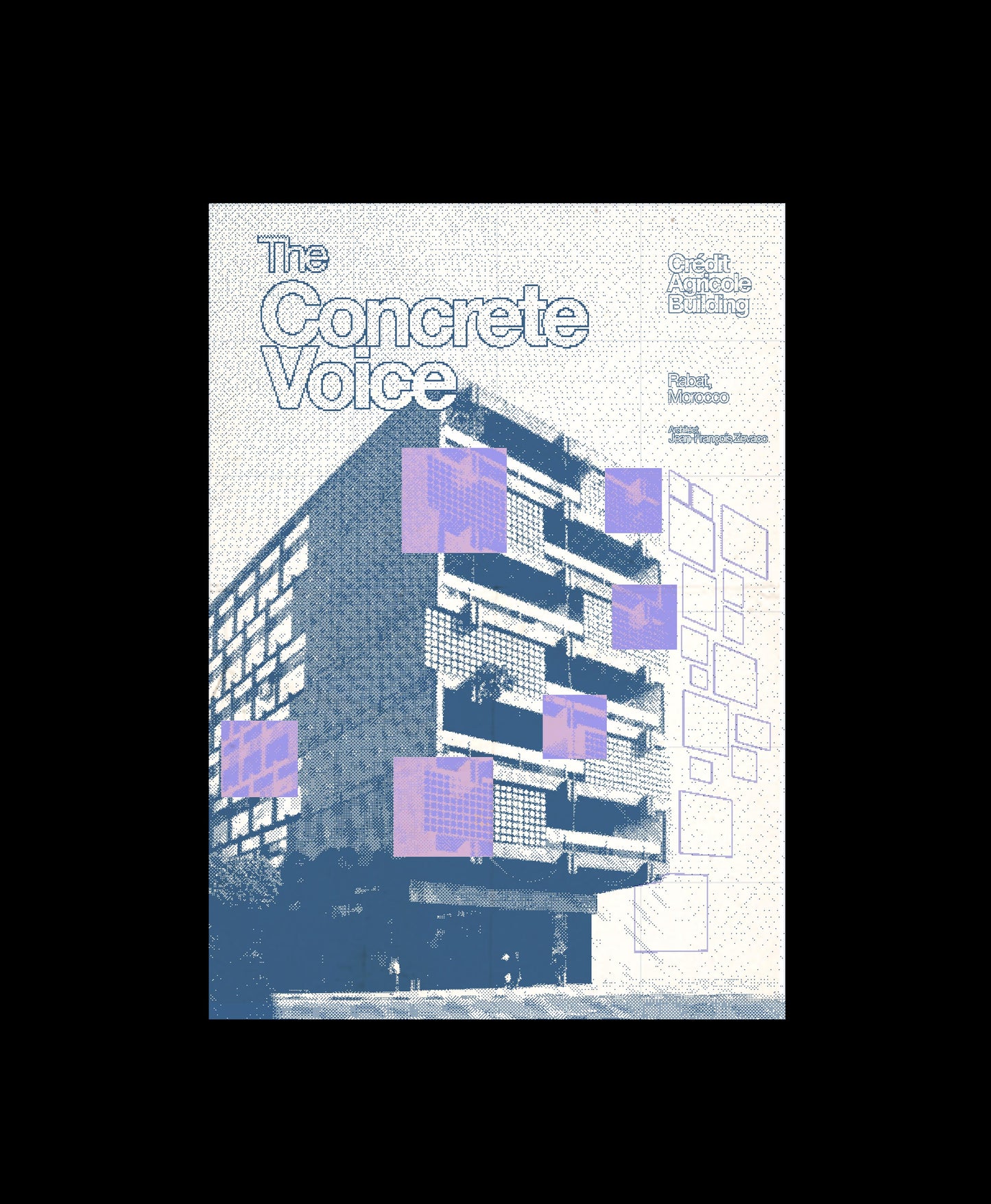 MODERNIST BANK BUILDING POSTER